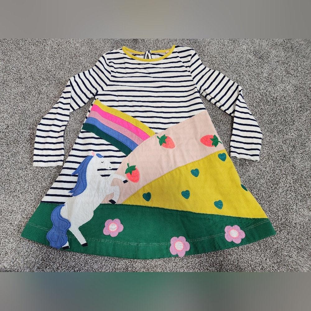 Mini Boden Rainbow 🌈 Horse 🐎 Dress